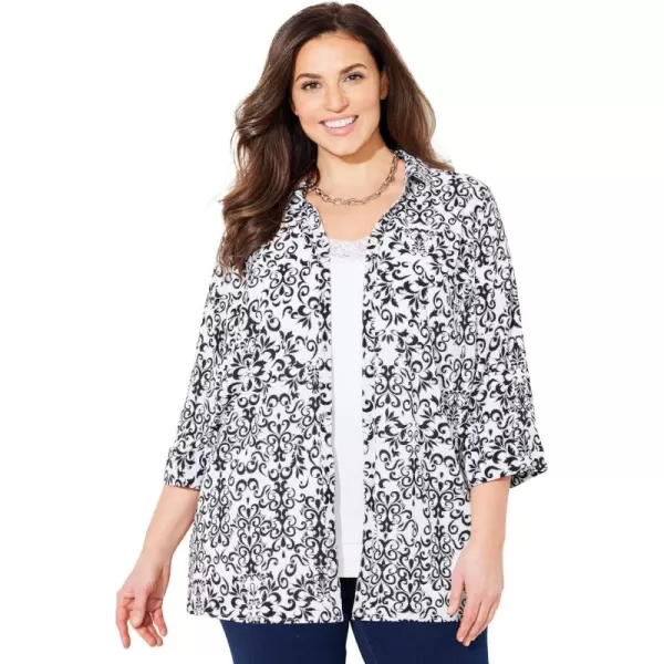 Catherines Women's Plus Size The Timeless Blouse