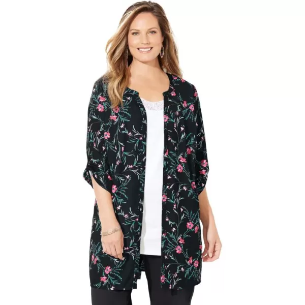 Catherines Women's Plus Size Uptown Tunic Blouse