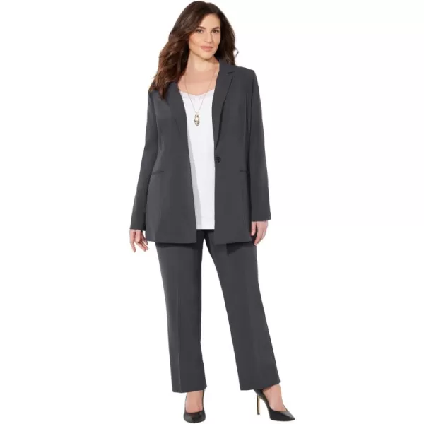 Catherines Women's Plus Size Right Fit Curvy Blazer
