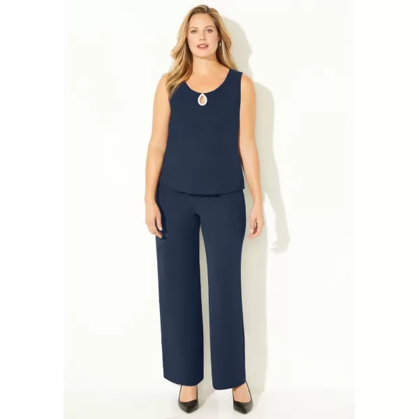 Catherines Women's Plus Size Accolades Georgette Pant Set