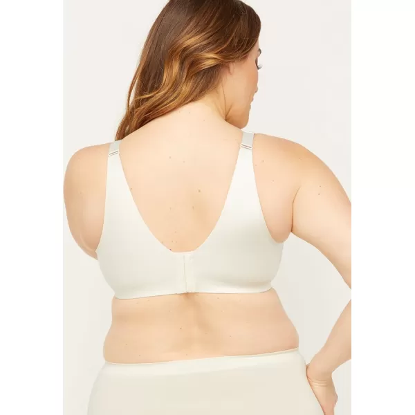Catherines Women's Plus Size Wireless Back Smoothing Bra