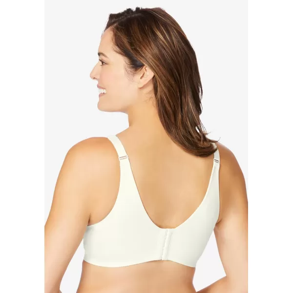 Catherines Women's Plus Size Wireless Back Smoothing Bra