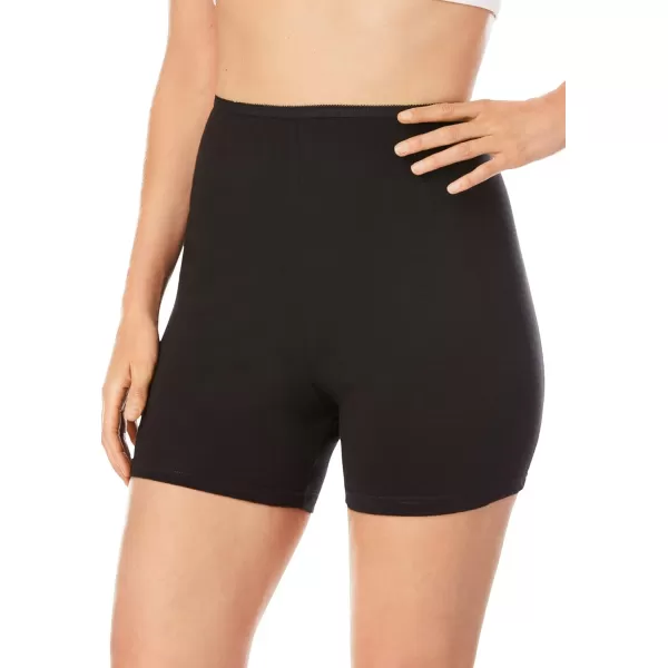 Comfort Choice Women's Plus Size Cotton Boxer 10-Pack Underwear