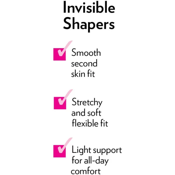 Women's Plus Size Invisible Shaper Light Control Brief