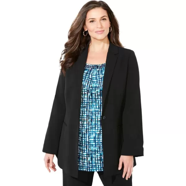 Catherines Women's Plus Size Right Fit Blazer