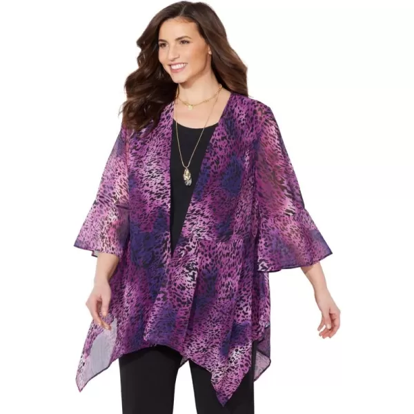 Dark Violet Ombre Animal