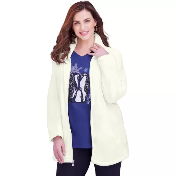Catherines Women's Plus Size Ultimate Plush Jacket