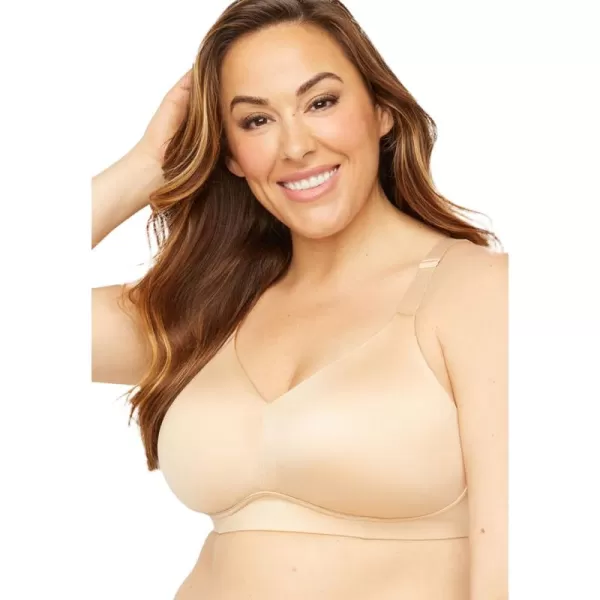Catherines Women's Plus Size Wireless Back Smoothing Bra
