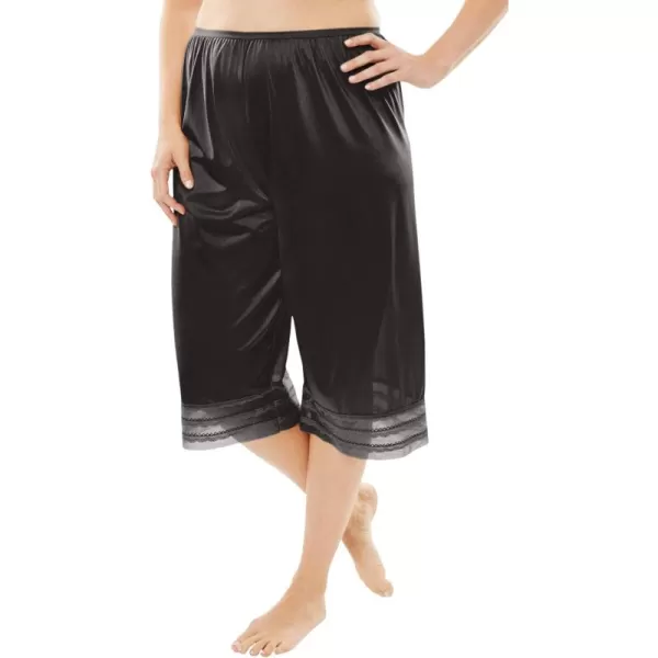 Comfort Choice Women's Plus Size Snip-To-Fit Culotte Full Slip