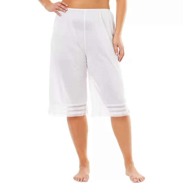 Comfort Choice Women's Plus Size Snip-To-Fit Culotte Full Slip