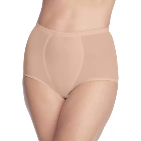 Women's Plus Size Brief 2-Pack Power Mesh Tummy Control Underwear