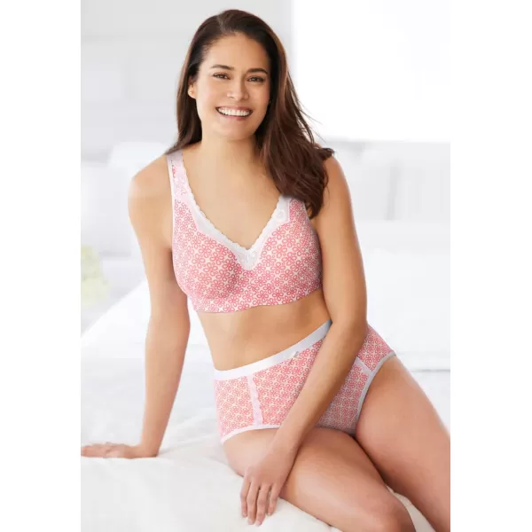 Catherines Women's Plus Size Cotton Comfort Wireless Bra