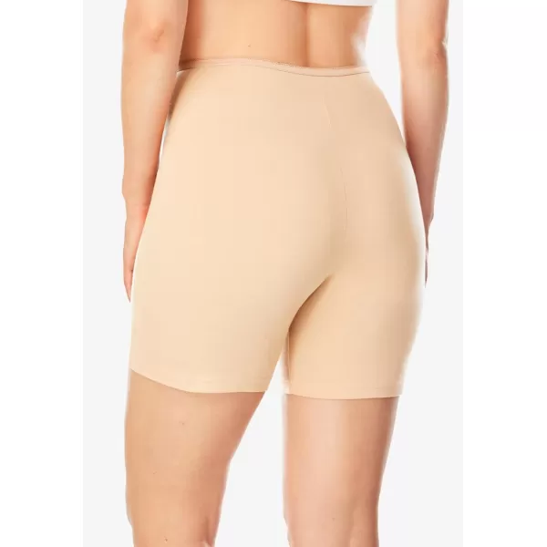 Comfort Choice Women's Plus Size Cotton Boxer 5-Pack Panties