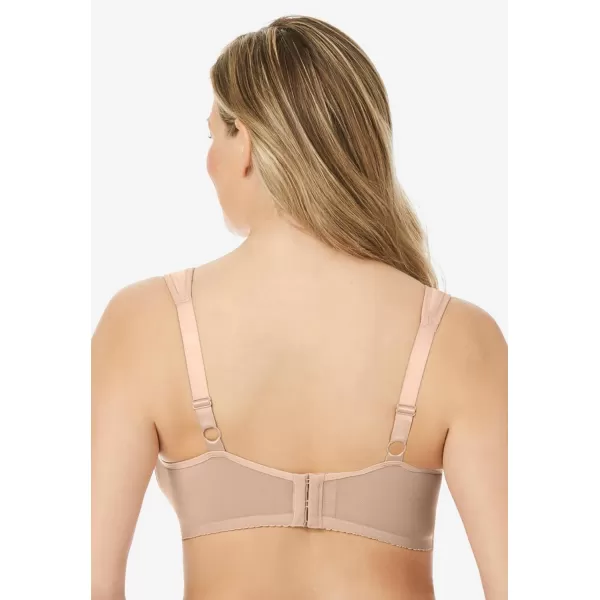 Comfort Choice Women's Plus Size Exclusive Patented Custom Fit Wireless Bra