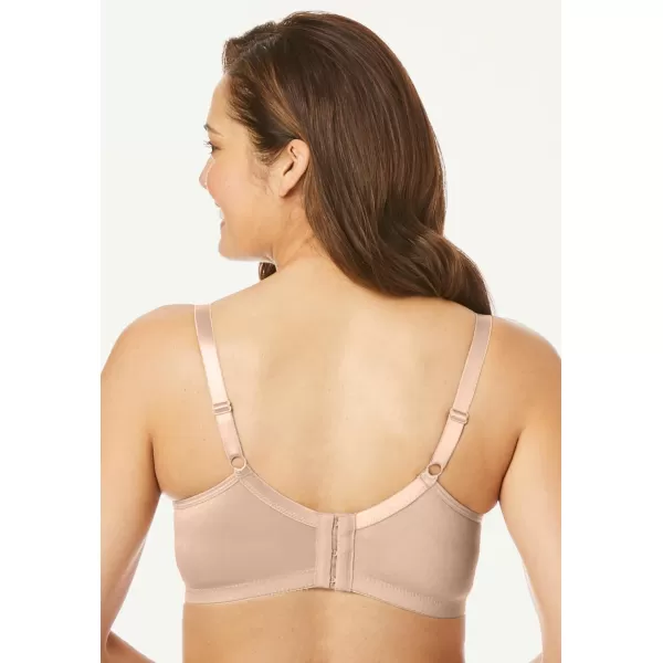 Comfort Choice Women's Plus Size Lace Wireless Cami Bra