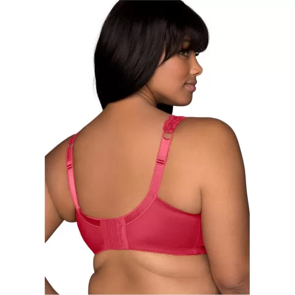 Comfort Choice Women's Plus Size Side Wire Lace Bra