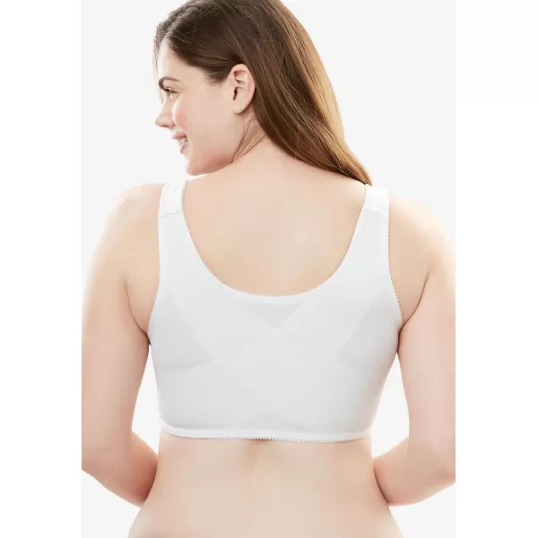 Comfort Choice Women's Plus Size Stay-Cool Wireless Posture Bra