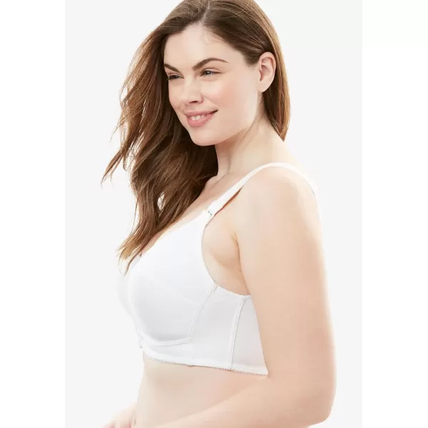 Comfort Choice Women's Plus Size Stay-Cool Wireless Posture Bra