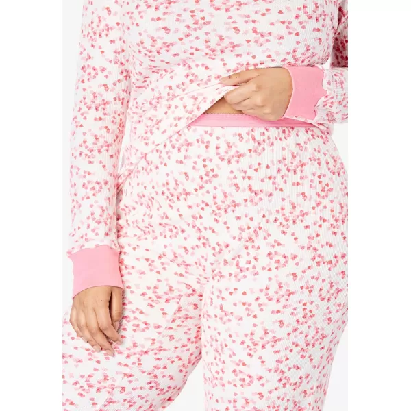 Comfort Choice Women's Plus Size Thermal Waffle Pant Long Underwear Bottoms