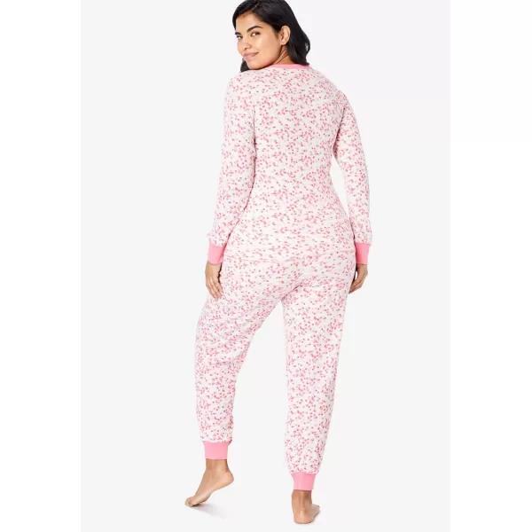 Comfort Choice Women's Plus Size Thermal Waffle Pant Long Underwear Bottoms