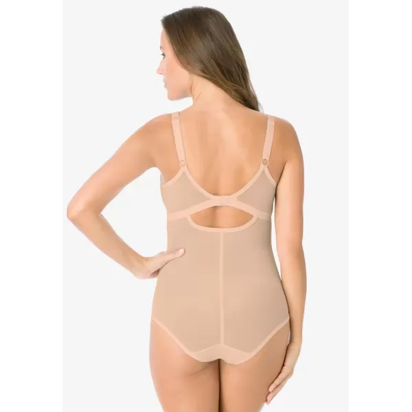 Women's Plus Size Bodybrief Power Mesh Shapewear