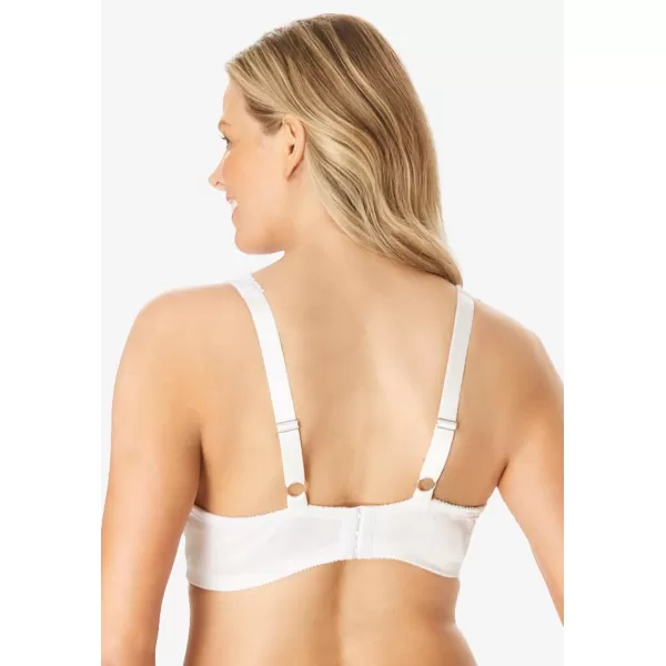 Women's Plus Size Embroidered Underwire Bra