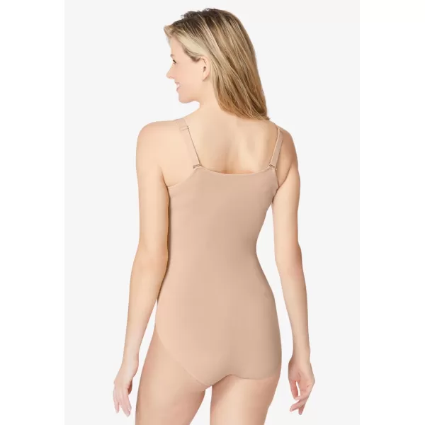 Women's Plus Size Instant Shaper Medium Control Seamless Bodysuit