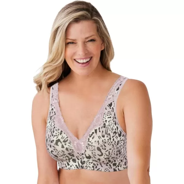Catherines Women's Plus Size Cotton Comfort Wireless Bra