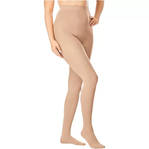 Comfort Choice Women's Plus Size 2-Pack Smoothing Tights