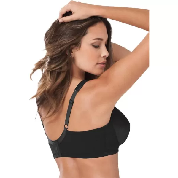 Comfort Choice Women's Plus Size Full Coverage Wireless Side Smoothing Bra