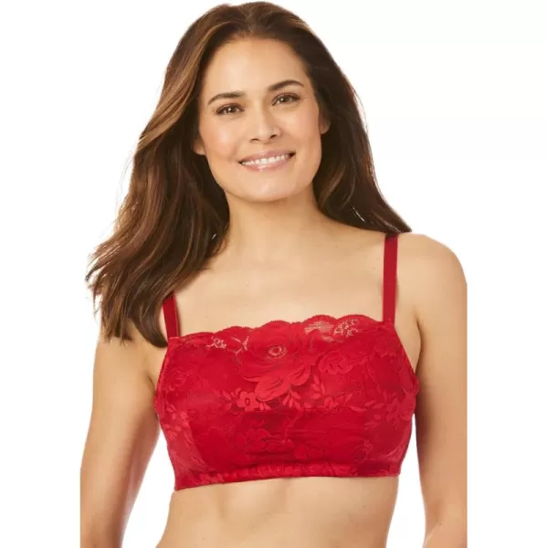 Comfort Choice Women's Plus Size Lace Wireless Cami Bra