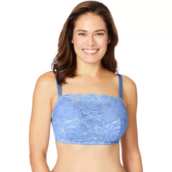 Comfort Choice Women's Plus Size Lace Wireless Cami Bra