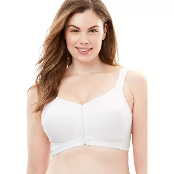 Comfort Choice Women's Plus Size Stay-Cool Wireless Posture Bra