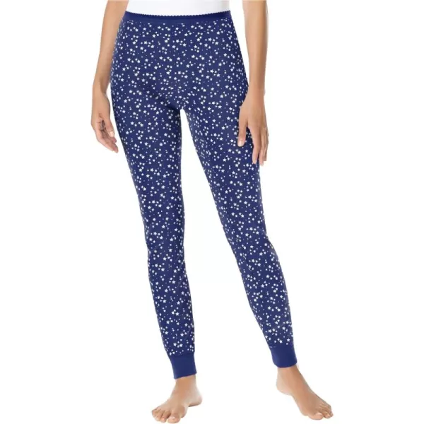 Comfort Choice Women's Plus Size Thermal Waffle Pant Long Underwear Bottoms