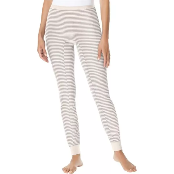 Comfort Choice Women's Plus Size Thermal Waffle Pant Long Underwear Bottoms