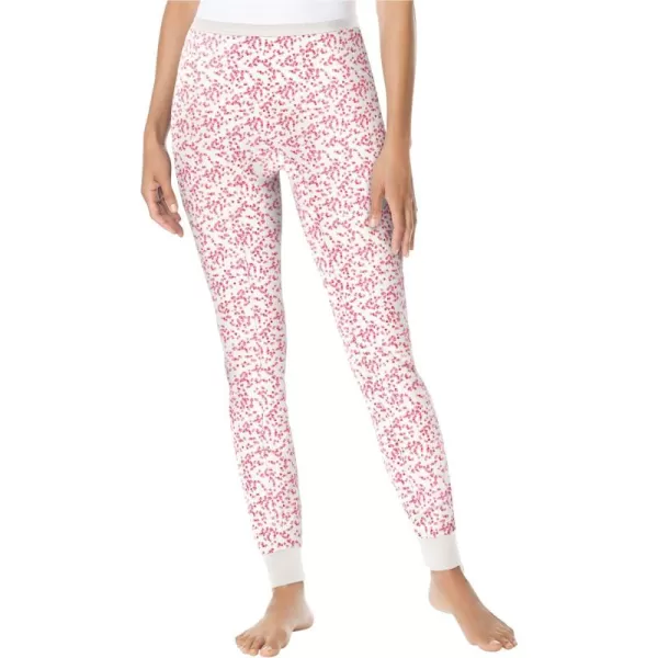 Comfort Choice Women's Plus Size Thermal Waffle Pant Long Underwear Bottoms