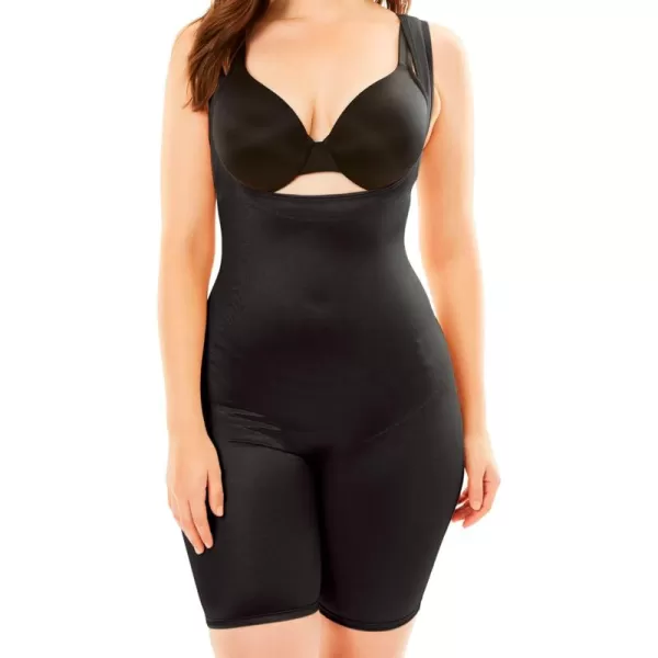 Women's Plus Size Power Shaper Firm Control Wear-Your-Own-Bra Body Shaper