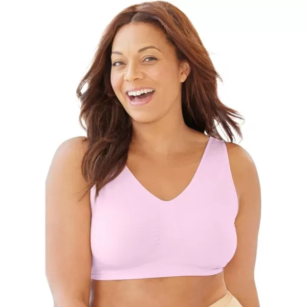 Women's Plus Size Wireless Seamless Bra