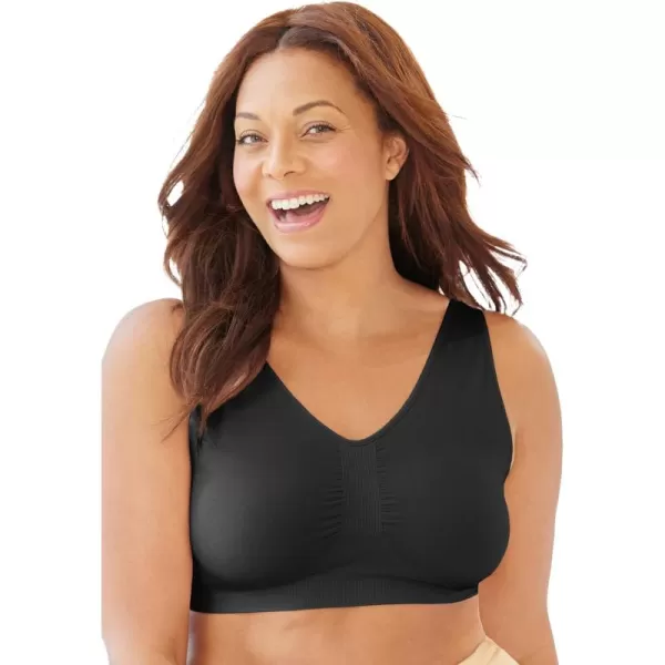 Women's Plus Size Wireless Seamless Bra