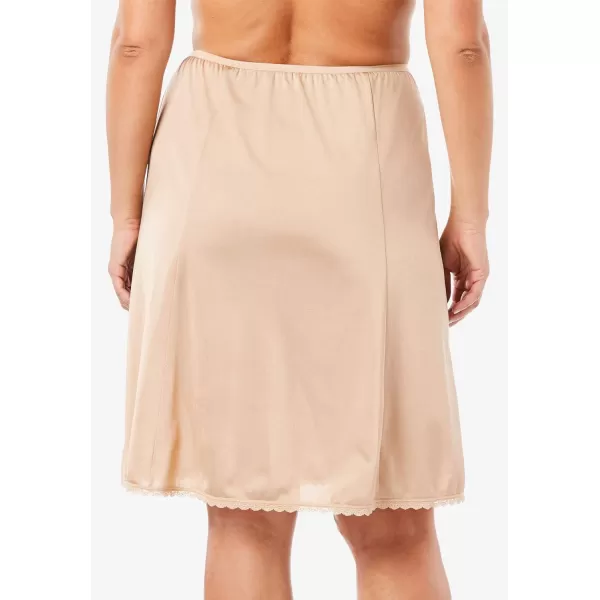 Comfort Choice Women's Plus Size 6-Panel Half Slip