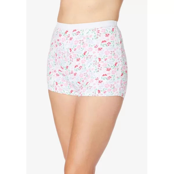 Comfort Choice Women's Plus Size Boyshort 3-Pack Underwear