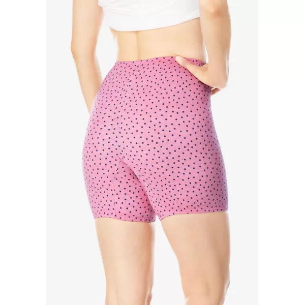 Comfort Choice Women's Plus Size Cotton Bloomer 3-Pack Panties