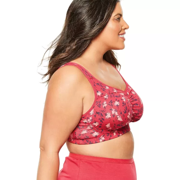 Comfort Choice Women's Plus Size Wireless Leisure Bra