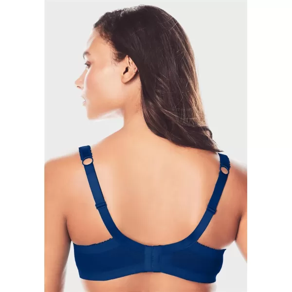 Women's Plus Size Lace-Trim Underwire Bra