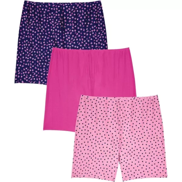 Comfort Choice Women's Plus Size Cotton Bloomer 3-Pack Panties