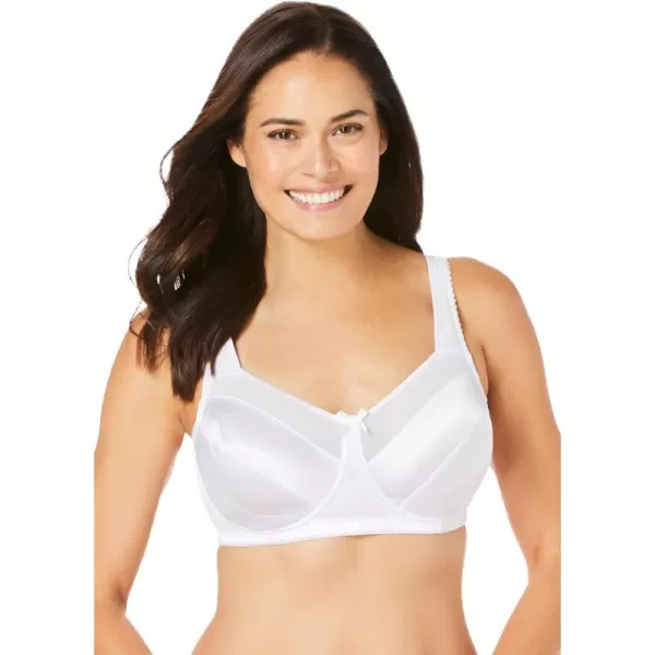 Comfort Choice Women's Plus Size Exclusive Patented Sidewire Bra