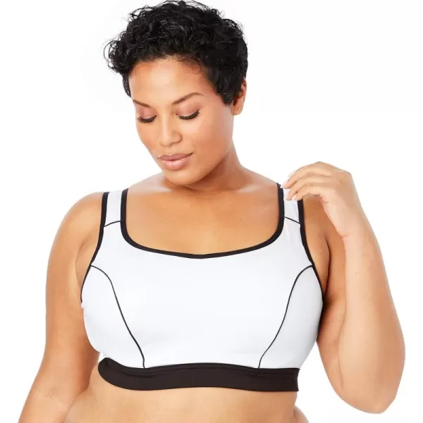 Comfort Choice Women's Plus Size High-Impact Underwire Sport Bra