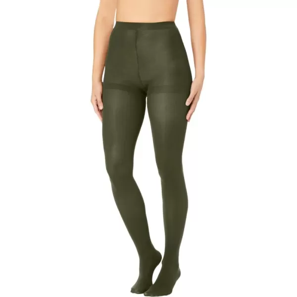 Comfort Choice Women's Plus Size Opaque Tights