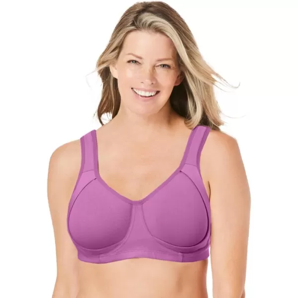 Comfort Choice Women's Plus Size Out Wire Bra
