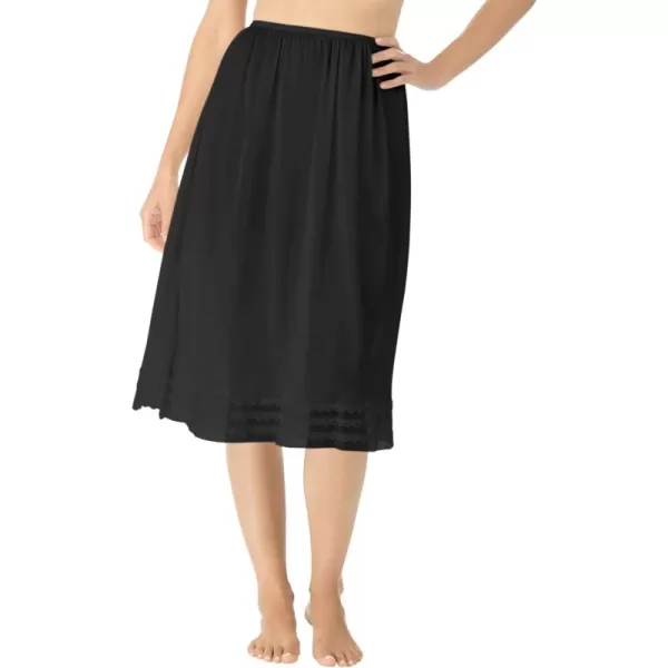 Comfort Choice Women's Plus Size Snip-To-Fit Half Slip